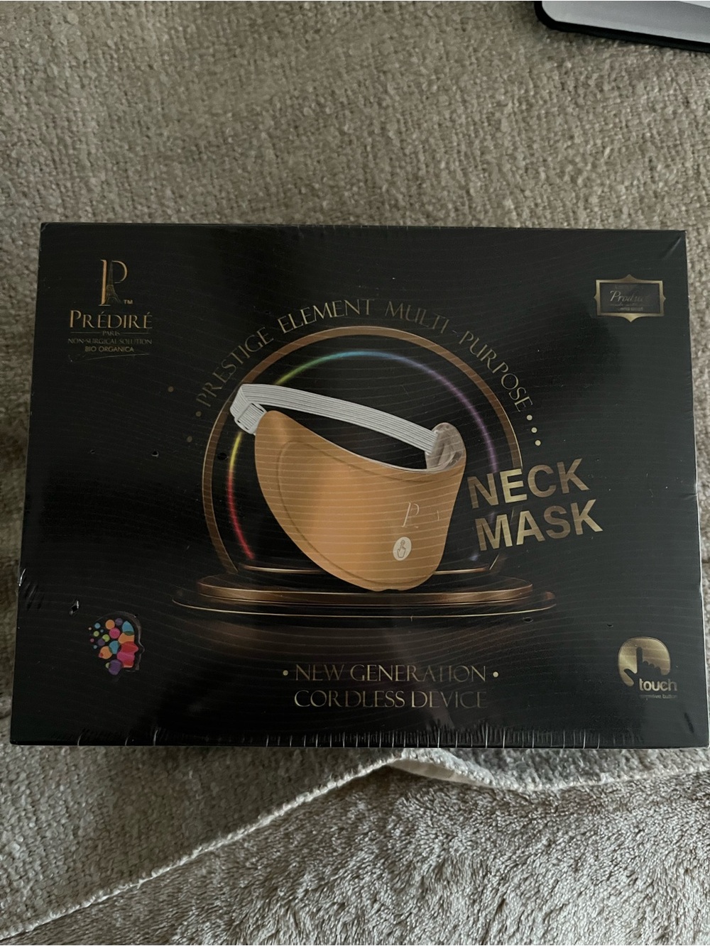 Gold Neck Mask – Cordless Multi-Purpose